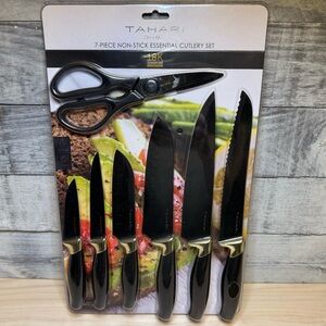 Tahari Home 7-Piece Non-Stick Essential Cutlery Set